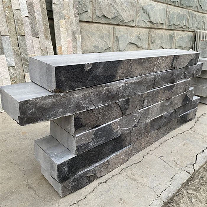 सूखी पत्थर की दीवार वाली चारकोल चूना पत्थर की ईंटें JRST-005-2