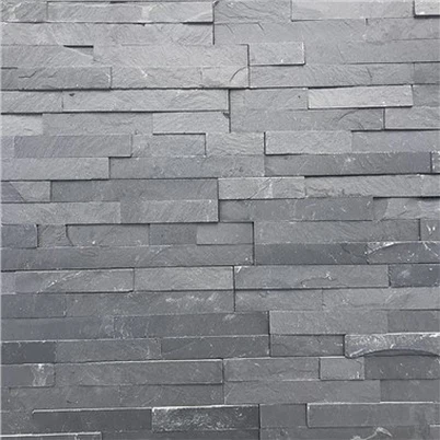 ब्लैक स्लेट लेजर स्टोन पैनल्स स्टोन फेकाडे जेआरएफ-018