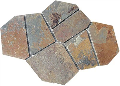 फ्लैगस्टोन मैट मेश स्टोन टाइल जेआरएल-020