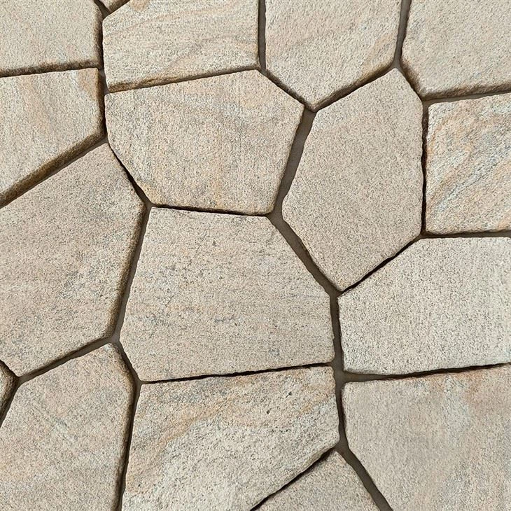 पीला ग्रेनाइट फ़्लैगस्टोन जेआरएल-054